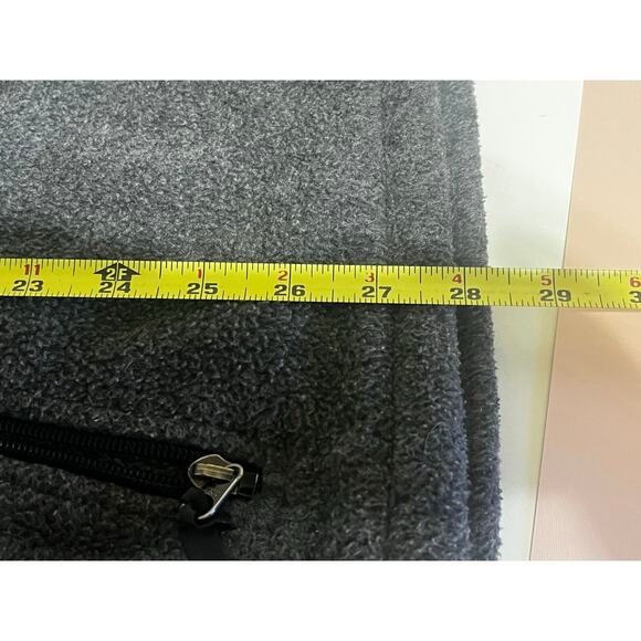 The North Face Men’s Gray Full Zip Fleece fall/winter Jacket Size Large - Picture 7 of 7
